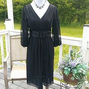 Stunning and sophisticated black dress